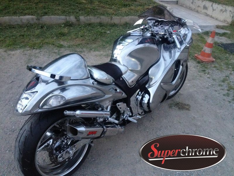 Chromed Motorcycle