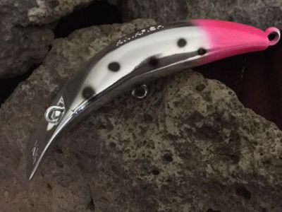 SuperChrome DIY projects - before and after chromed fishing plug